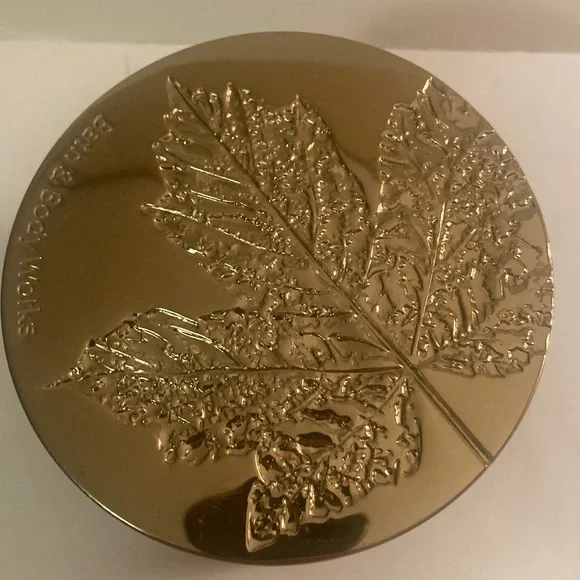 Bath & Body Works Sweater Weather Candle - Gold and Purple - Picture 2 of 3